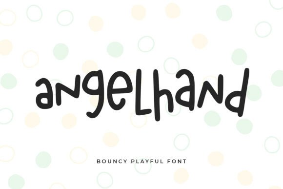 Angelhand: A Handwritten Font for Creative Makers