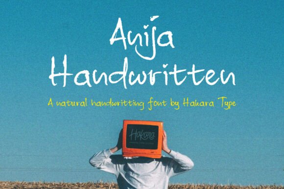 Anija Font: Handwritten Elegance for Web Design
