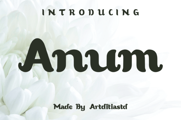 Anum: A Sweet Handwritten Font for Creative Projects
