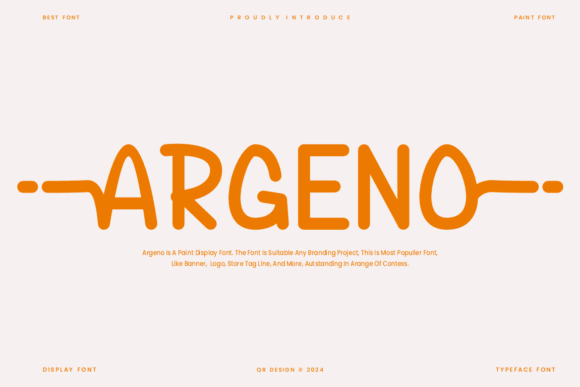 Argeno: A Friendly Font for Creative Campaigns