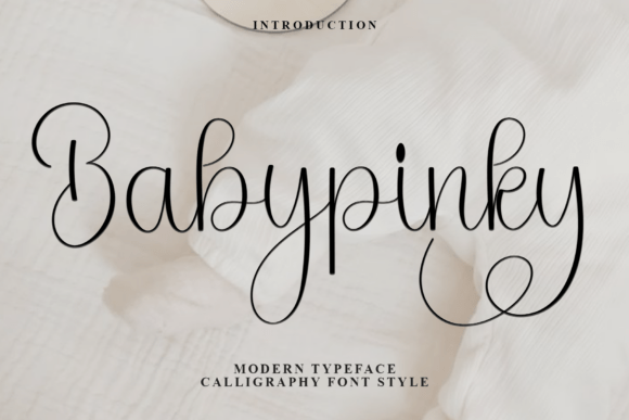 Babypinky: A Soft Script Font