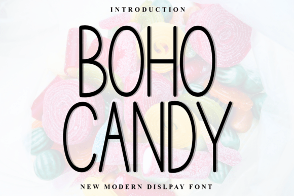 Boho Candy Font for Web Design