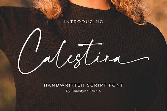 Calestina: A Graceful Script Font