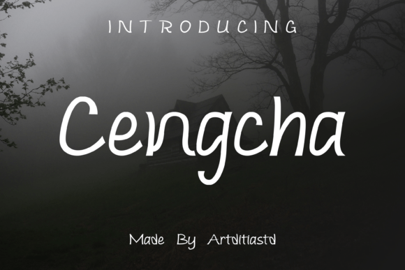 Cengcha: A Friendly Handwritten Font