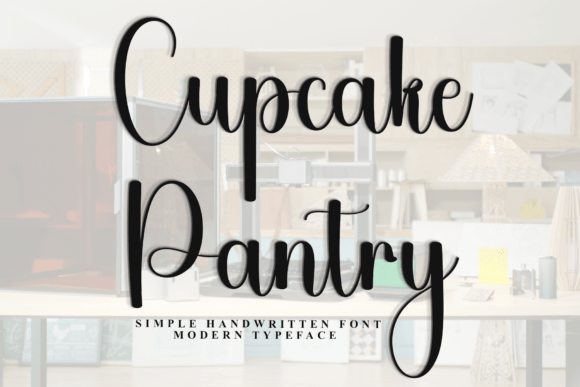 Cupcake Pantry: A Sweet Script Font