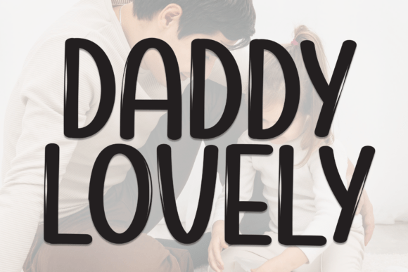 Daddy Lovely Font for Web Design