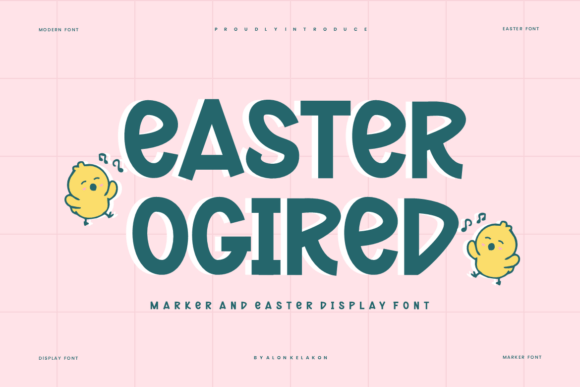 Easter Ogired Font Review