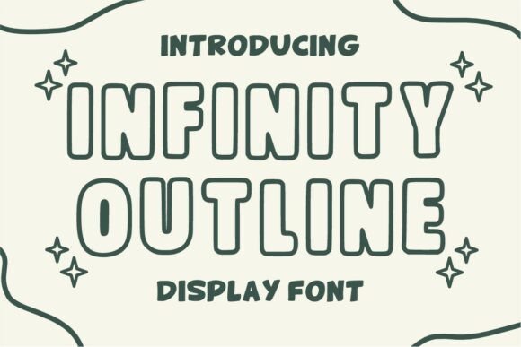 Infinity Outline Font