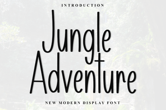 Jungle Adventure Font for Bold Campaigns