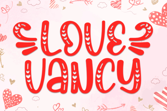 Love Vancy Font for Creative Publishing