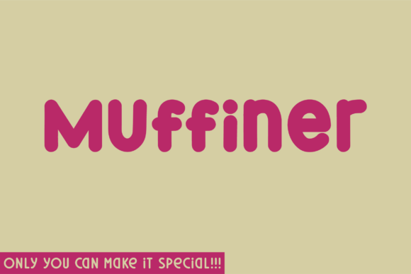 Muffiner: A Handwritten Font for Business