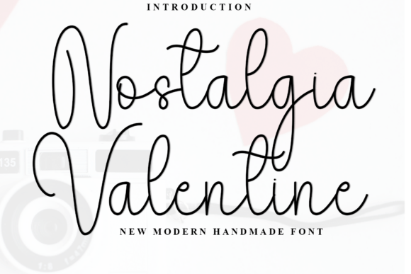 Nostalgia Valentine Font