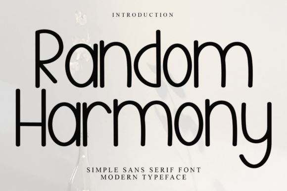 Random Harmony Font Review