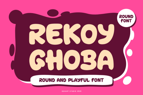 Rekoy Ghoba: A Friendly Script Font