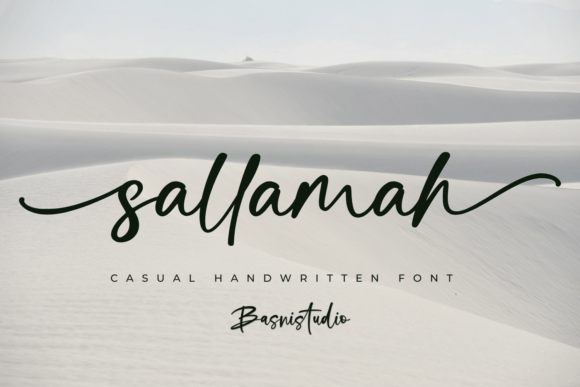 Sallamah: A Warm Font for Your Business