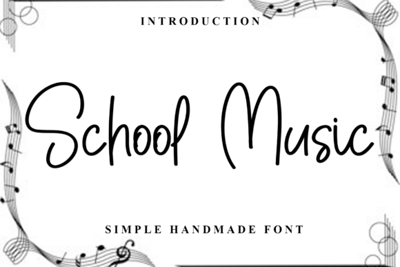 School Music: A Font for Thoughtful Design