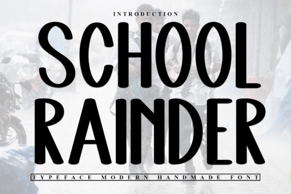 School Rainder Font Review