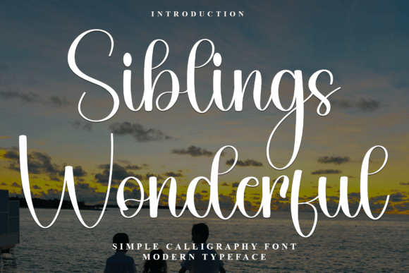 Siblings Wonderful Font