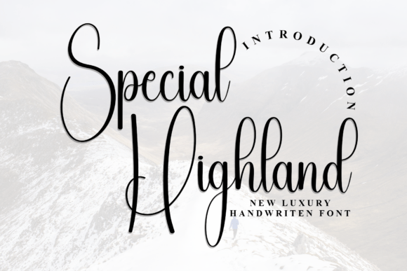 Special Highland Font
