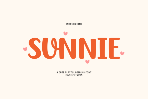 Sunnie: A Sweet Handwritten Font