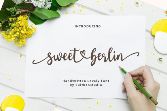 Sweet Berlin: A Font for Creative Impact