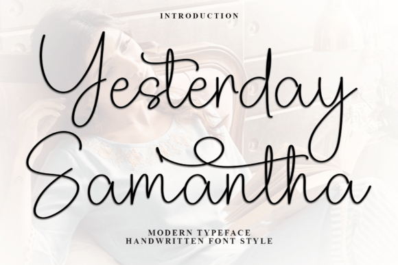 Yesterday Samantha Font for Bold Campaigns